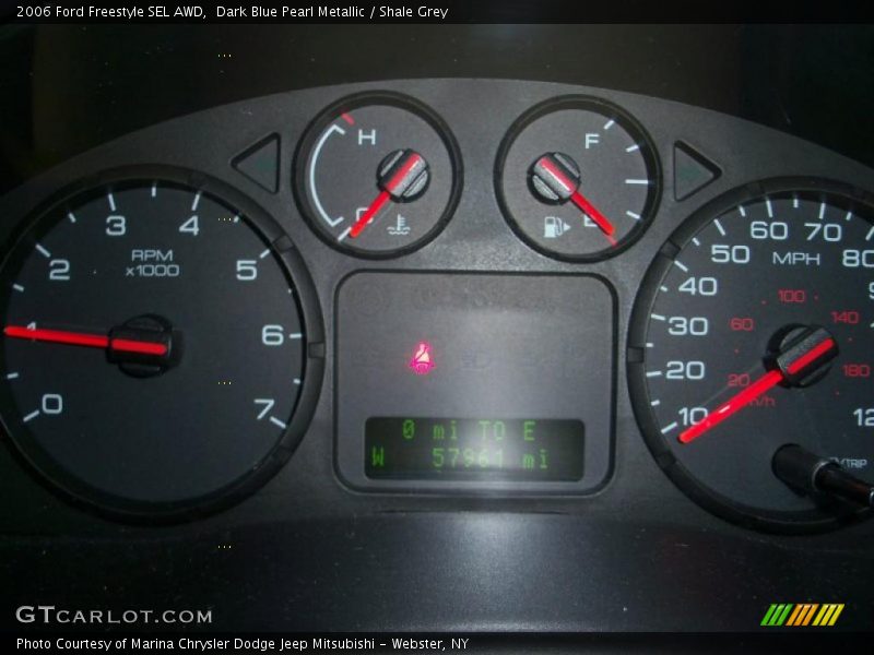 Dark Blue Pearl Metallic / Shale Grey 2006 Ford Freestyle SEL AWD