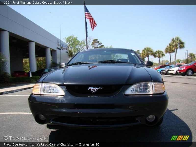 Black / Black 1994 Ford Mustang Cobra Coupe