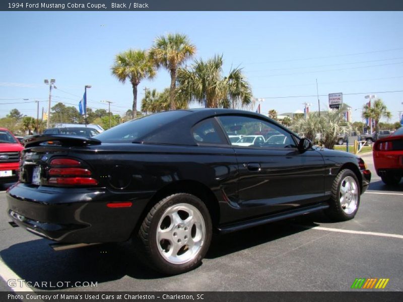 Black / Black 1994 Ford Mustang Cobra Coupe