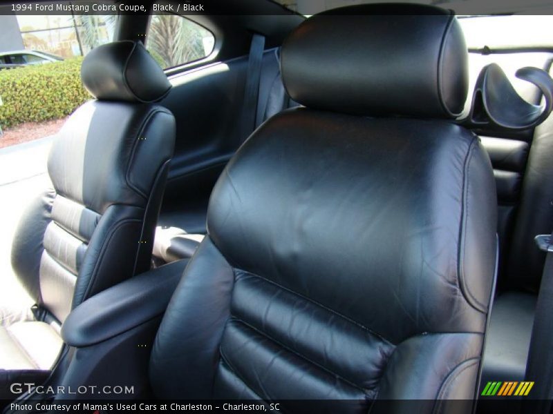 Black / Black 1994 Ford Mustang Cobra Coupe