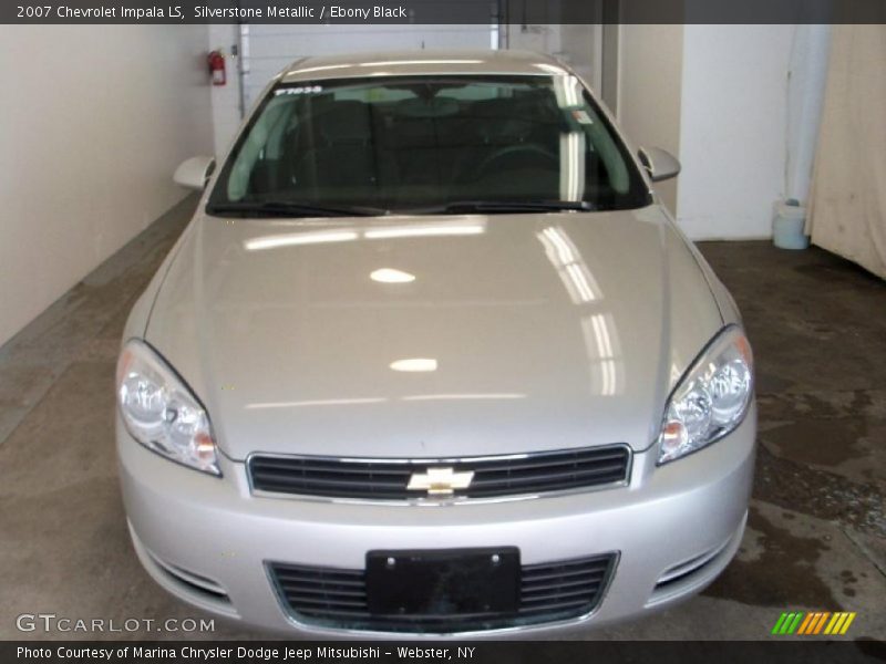 Silverstone Metallic / Ebony Black 2007 Chevrolet Impala LS