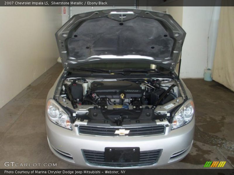 Silverstone Metallic / Ebony Black 2007 Chevrolet Impala LS