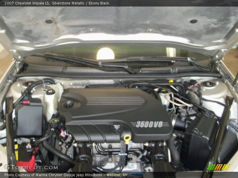 Silverstone Metallic / Ebony Black 2007 Chevrolet Impala LS