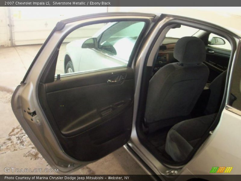 Silverstone Metallic / Ebony Black 2007 Chevrolet Impala LS