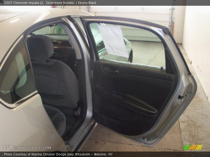 Silverstone Metallic / Ebony Black 2007 Chevrolet Impala LS