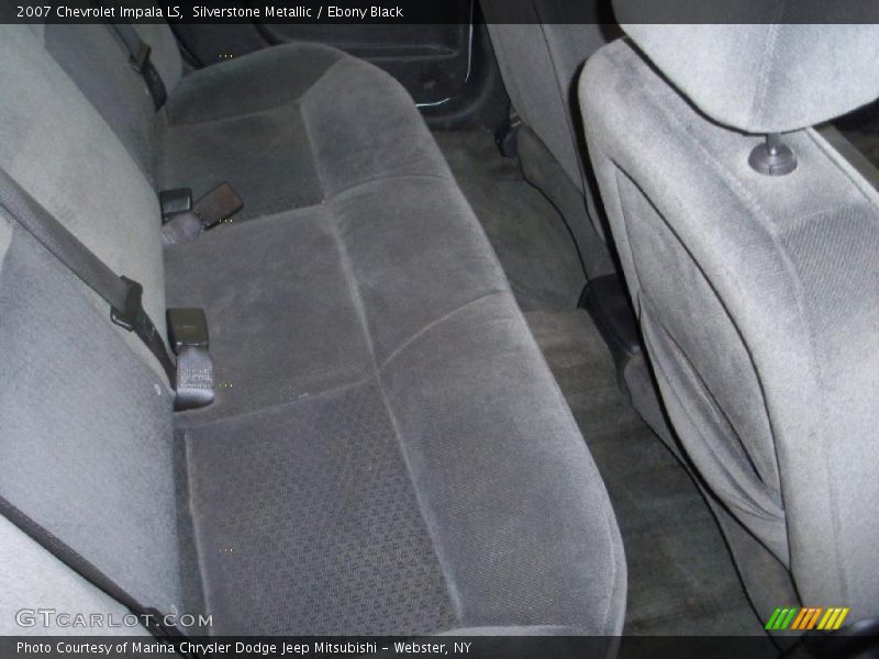 Silverstone Metallic / Ebony Black 2007 Chevrolet Impala LS