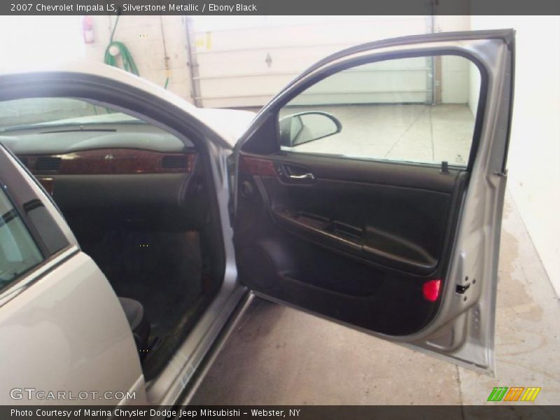 Silverstone Metallic / Ebony Black 2007 Chevrolet Impala LS
