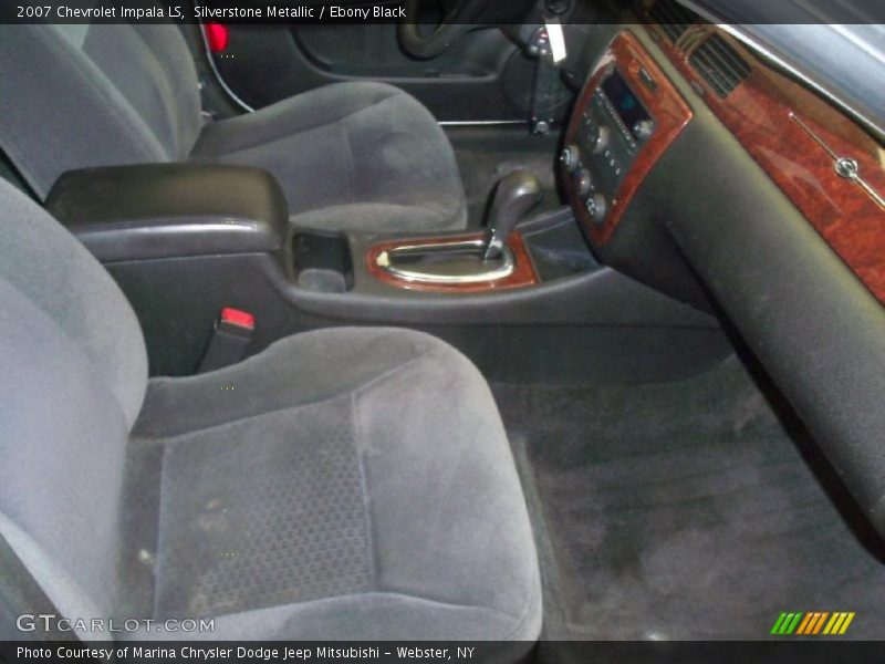 Silverstone Metallic / Ebony Black 2007 Chevrolet Impala LS