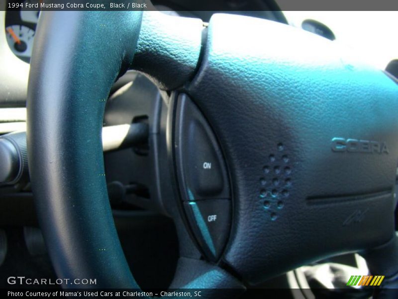 Black / Black 1994 Ford Mustang Cobra Coupe