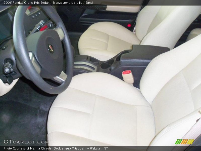Bronzestone Metallic / Sand 2006 Pontiac Grand Prix Sedan
