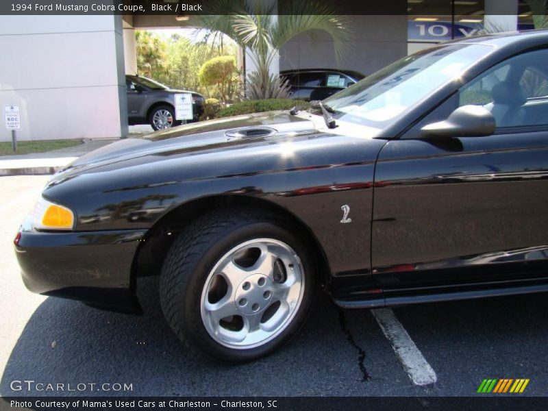 Black / Black 1994 Ford Mustang Cobra Coupe