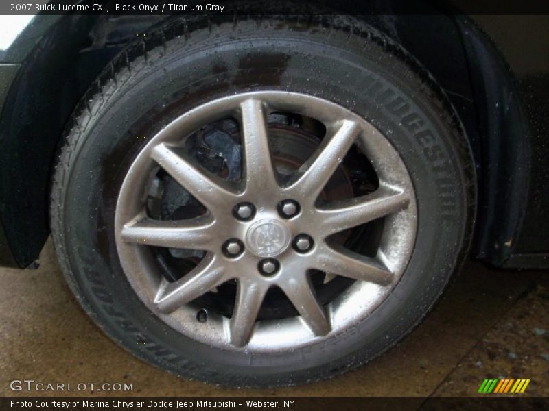 Black Onyx / Titanium Gray 2007 Buick Lucerne CXL