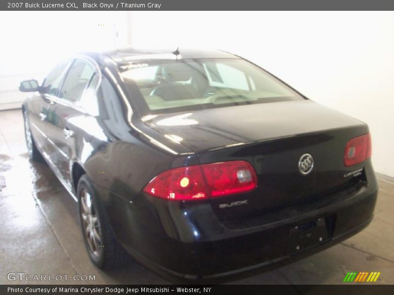 Black Onyx / Titanium Gray 2007 Buick Lucerne CXL