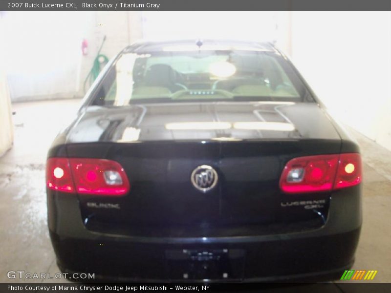 Black Onyx / Titanium Gray 2007 Buick Lucerne CXL