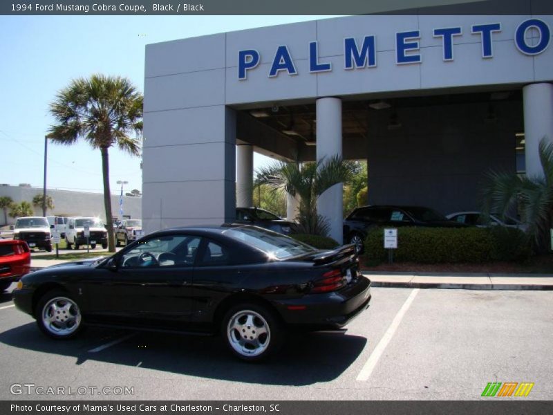 Black / Black 1994 Ford Mustang Cobra Coupe