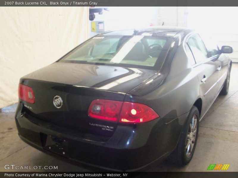 Black Onyx / Titanium Gray 2007 Buick Lucerne CXL