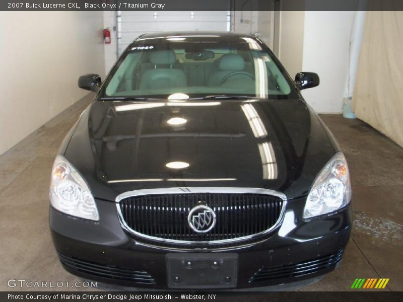 Black Onyx / Titanium Gray 2007 Buick Lucerne CXL