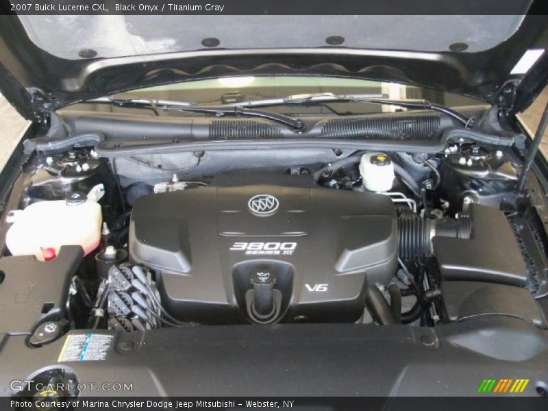 Black Onyx / Titanium Gray 2007 Buick Lucerne CXL