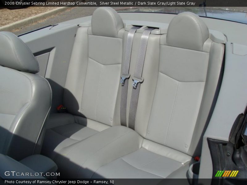 Silver Steel Metallic / Dark Slate Gray/Light Slate Gray 2008 Chrysler Sebring Limited Hardtop Convertible
