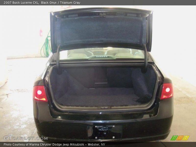 Black Onyx / Titanium Gray 2007 Buick Lucerne CXL