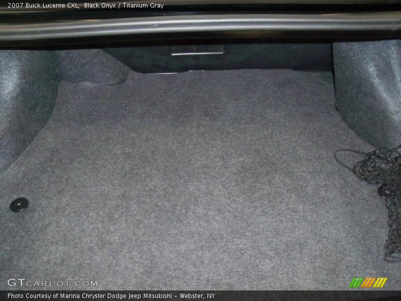 Black Onyx / Titanium Gray 2007 Buick Lucerne CXL