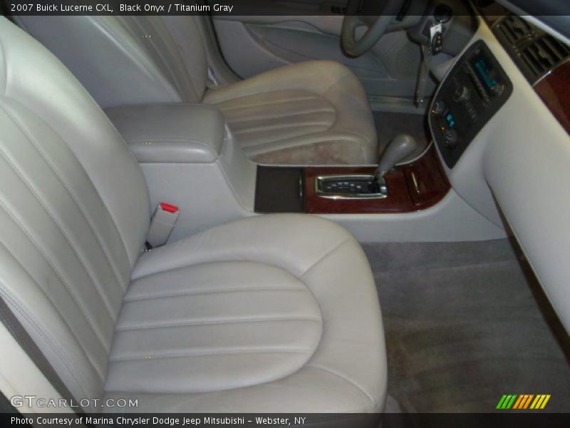 Black Onyx / Titanium Gray 2007 Buick Lucerne CXL