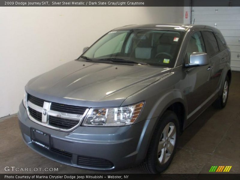 Silver Steel Metallic / Dark Slate Gray/Light Graystone 2009 Dodge Journey SXT