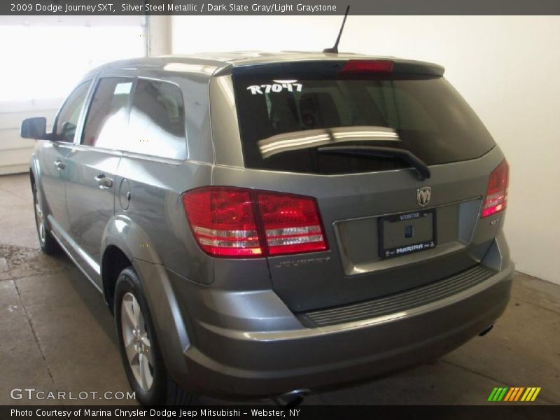 Silver Steel Metallic / Dark Slate Gray/Light Graystone 2009 Dodge Journey SXT