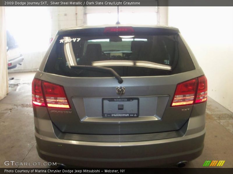 Silver Steel Metallic / Dark Slate Gray/Light Graystone 2009 Dodge Journey SXT