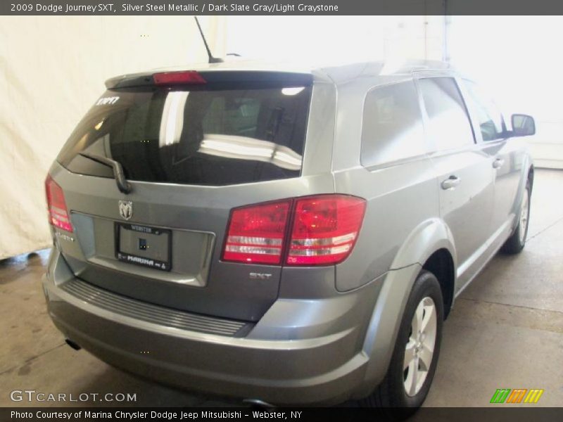 Silver Steel Metallic / Dark Slate Gray/Light Graystone 2009 Dodge Journey SXT