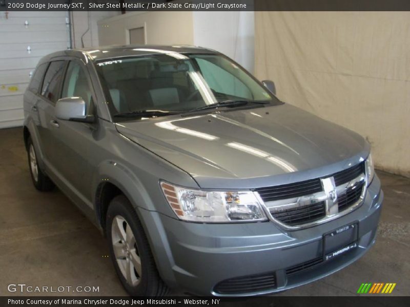 Silver Steel Metallic / Dark Slate Gray/Light Graystone 2009 Dodge Journey SXT