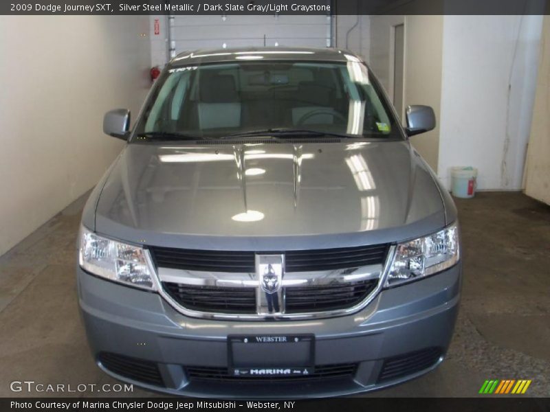 Silver Steel Metallic / Dark Slate Gray/Light Graystone 2009 Dodge Journey SXT