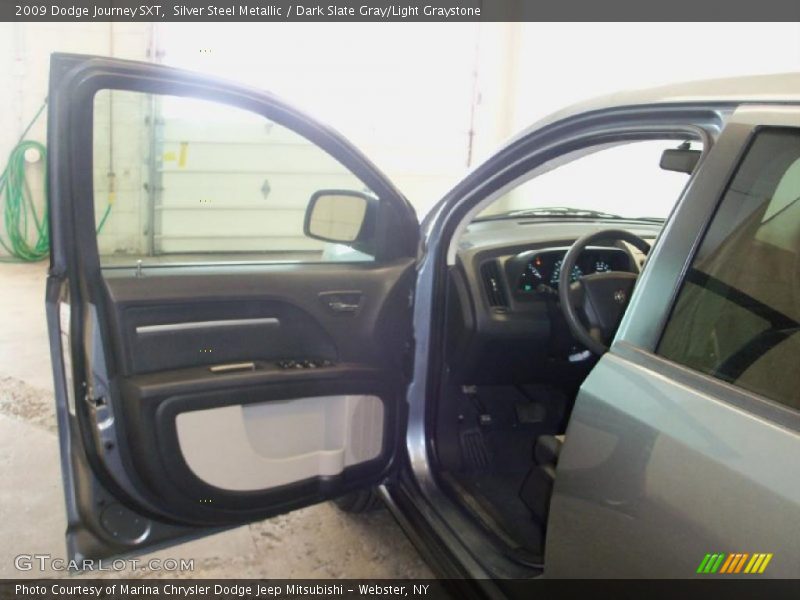 Silver Steel Metallic / Dark Slate Gray/Light Graystone 2009 Dodge Journey SXT