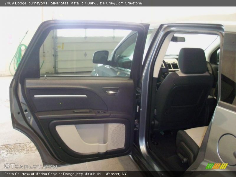 Silver Steel Metallic / Dark Slate Gray/Light Graystone 2009 Dodge Journey SXT
