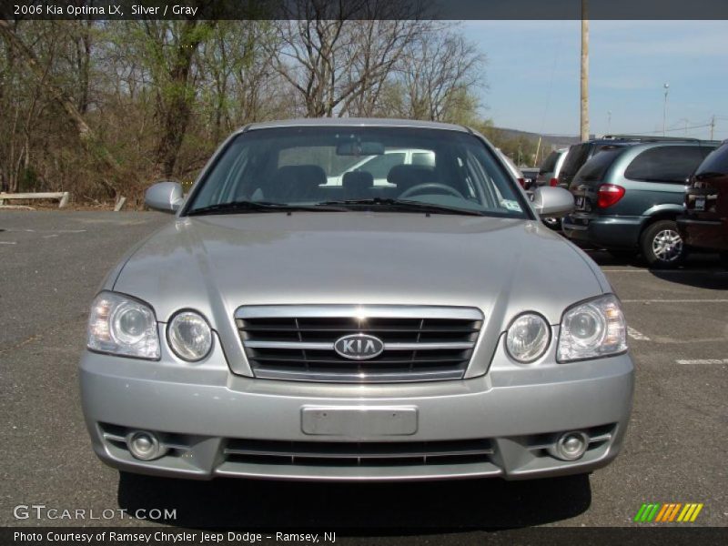 Silver / Gray 2006 Kia Optima LX