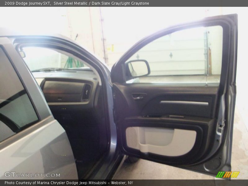 Silver Steel Metallic / Dark Slate Gray/Light Graystone 2009 Dodge Journey SXT