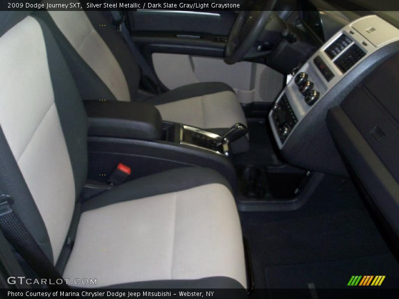 Silver Steel Metallic / Dark Slate Gray/Light Graystone 2009 Dodge Journey SXT