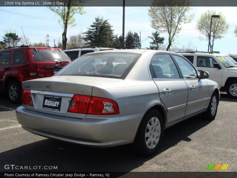 Silver / Gray 2006 Kia Optima LX