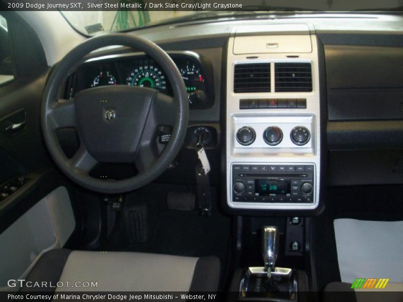 Silver Steel Metallic / Dark Slate Gray/Light Graystone 2009 Dodge Journey SXT