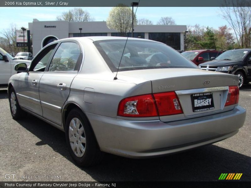Silver / Gray 2006 Kia Optima LX