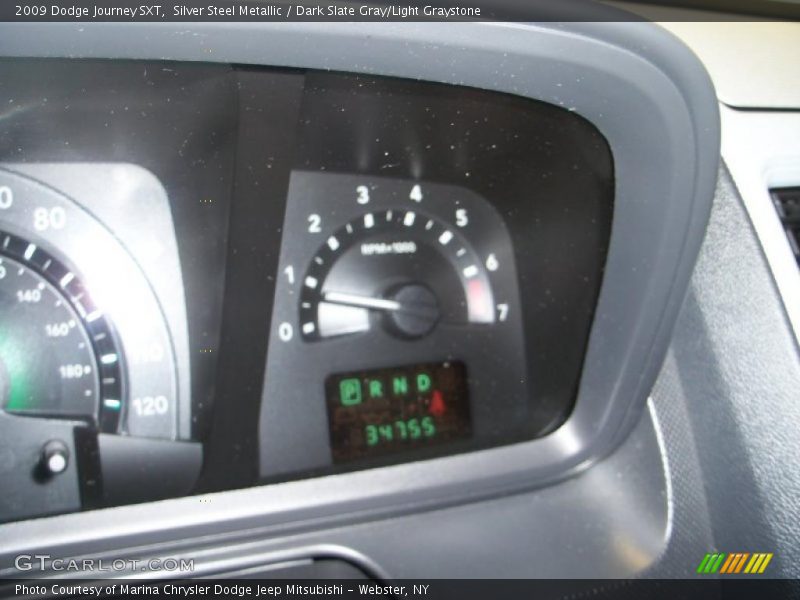 Silver Steel Metallic / Dark Slate Gray/Light Graystone 2009 Dodge Journey SXT