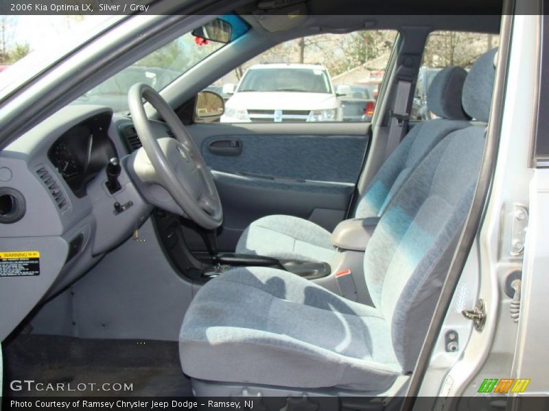 Silver / Gray 2006 Kia Optima LX