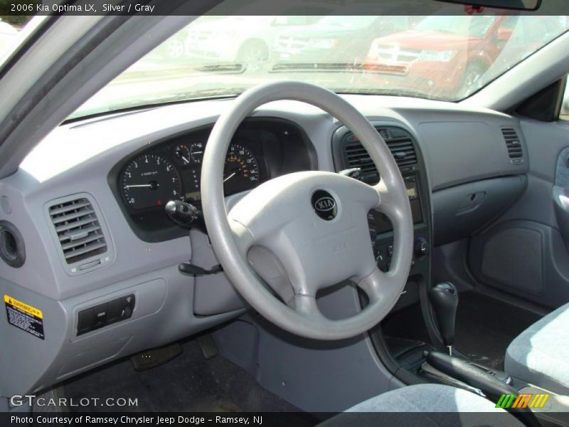 Silver / Gray 2006 Kia Optima LX