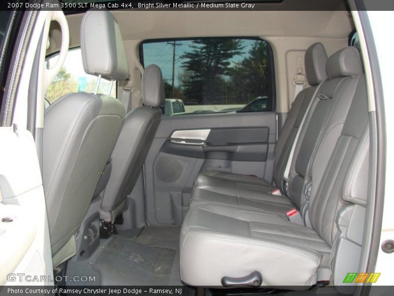 Bright Silver Metallic / Medium Slate Gray 2007 Dodge Ram 3500 SLT Mega Cab 4x4