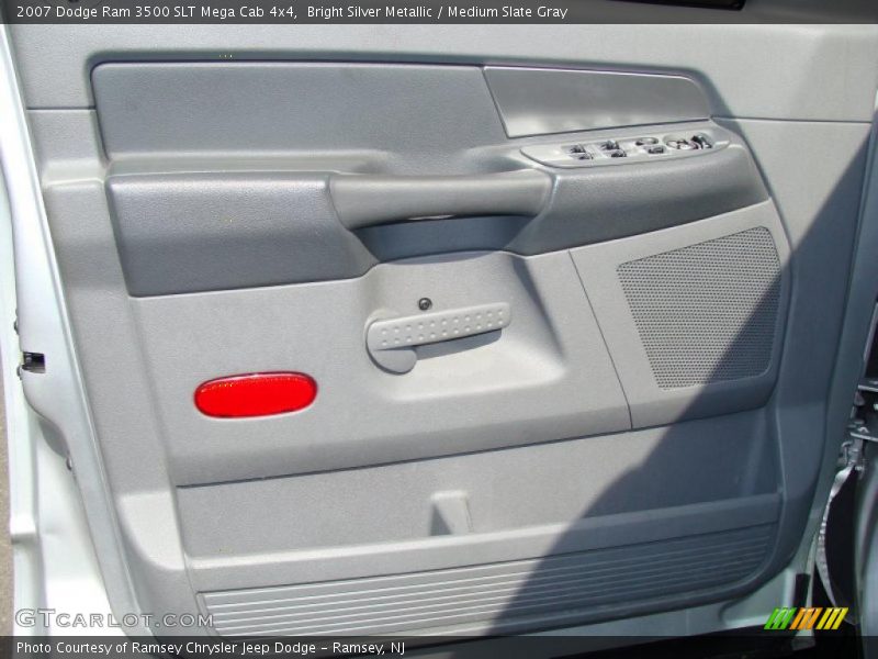 Bright Silver Metallic / Medium Slate Gray 2007 Dodge Ram 3500 SLT Mega Cab 4x4