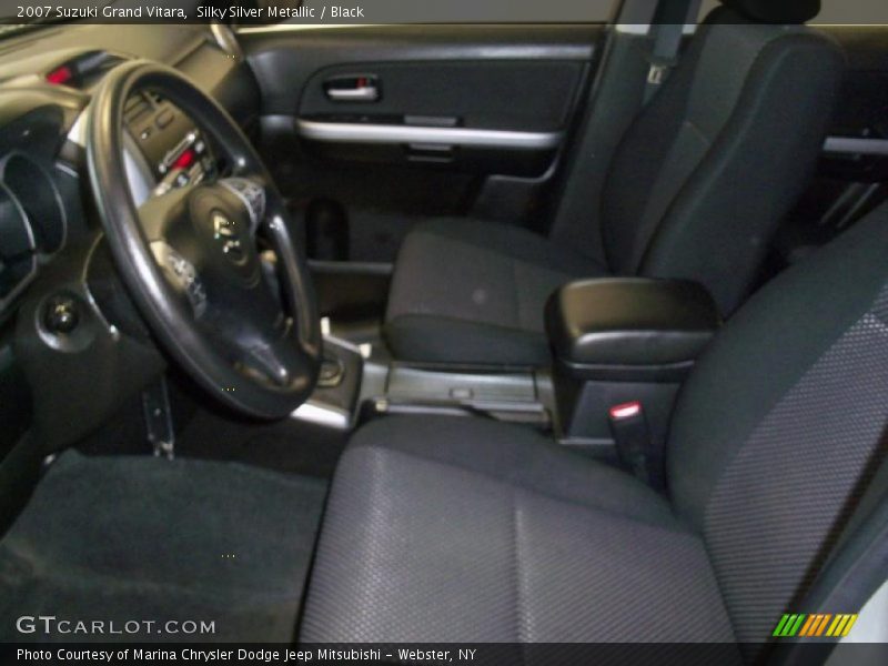 Silky Silver Metallic / Black 2007 Suzuki Grand Vitara