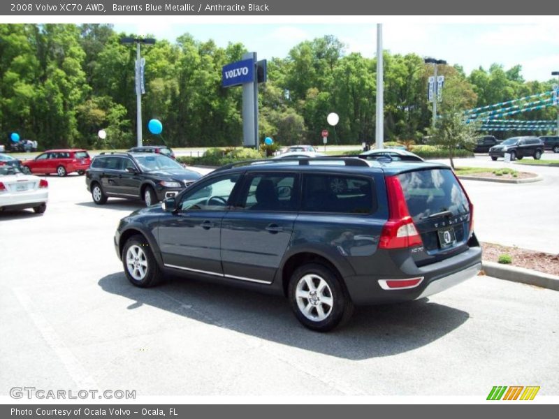 Barents Blue Metallic / Anthracite Black 2008 Volvo XC70 AWD