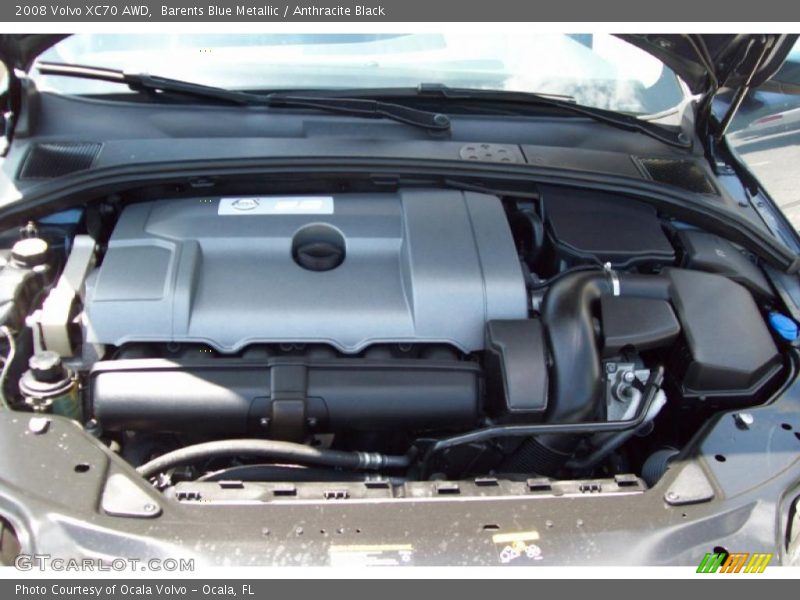 Barents Blue Metallic / Anthracite Black 2008 Volvo XC70 AWD