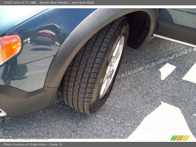 Barents Blue Metallic / Anthracite Black 2008 Volvo XC70 AWD