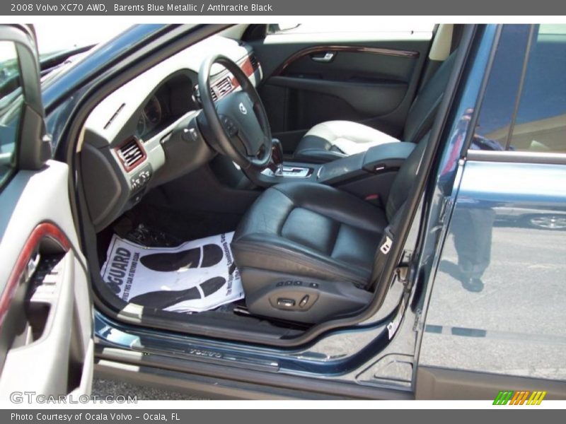 Barents Blue Metallic / Anthracite Black 2008 Volvo XC70 AWD